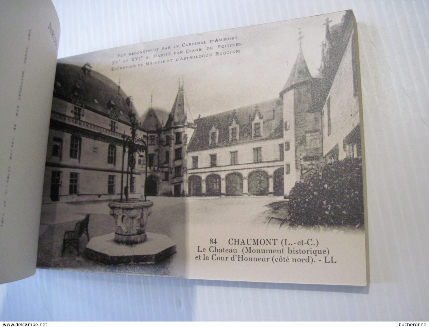 CPA 41 CHAUMONT-sur-LOIRE  album 20 cartes postales  LL-ND TBE