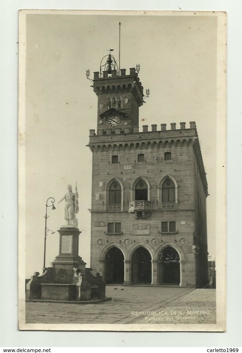 REPUBBLICA DI S.MARINO - PALAZZO DEL GOVERNO VIAGGIATA FP - Saint-Marin