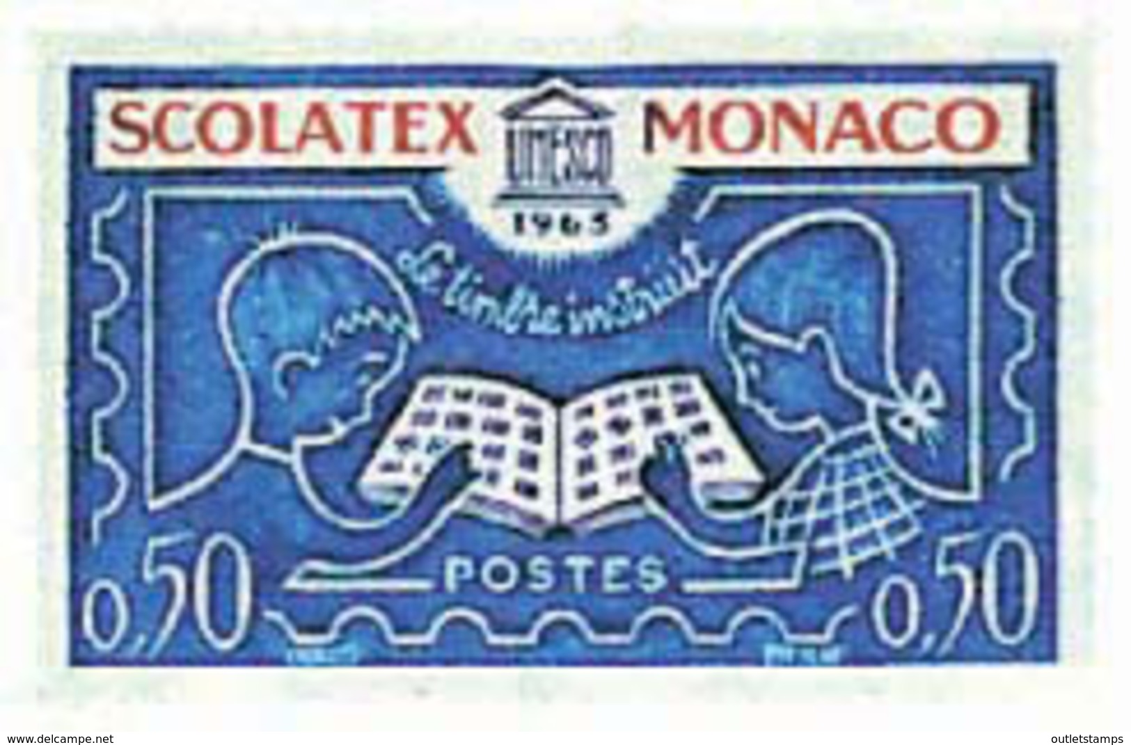 Ref. 32379 * NEW *  - MONACO . 1963. SCOLATEX NATIONAL PHILATELIC EXHIBITION. SCOLATEX. EXPOSICION FILATELICA NACIONAL - Otros & Sin Clasificación