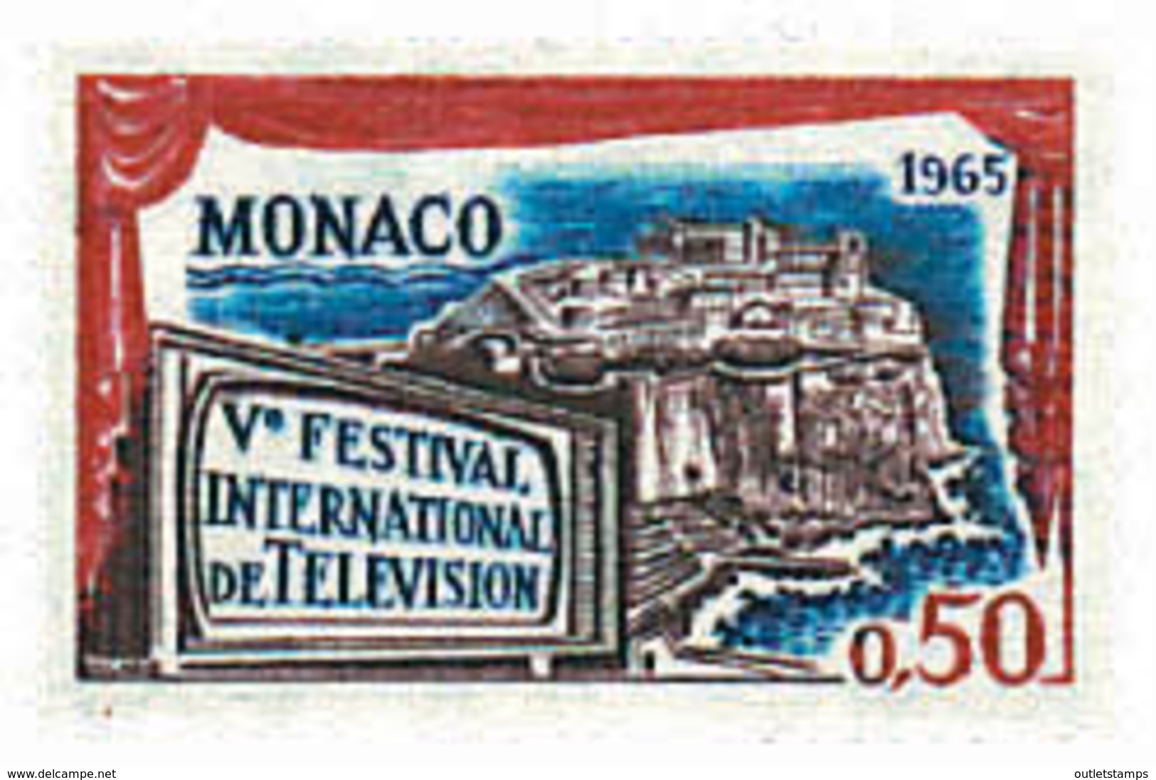 Ref. 77490 * NEW *  - MONACO . 1964. 5th MONTECARLO INTERNATIONAL TELEVISION FESTIVAL. 5 FESTIVAL INTERNACIONAL DE TELEV - Otros & Sin Clasificación