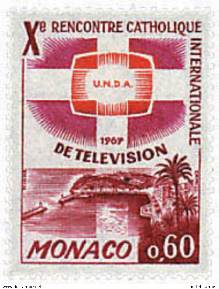 Ref. 32427 * NEW *  - MONACO . 1966. 10th CATHOLIC CONGRESS. 10 CONGRESO CATOLICO INTERNACIONAL DE TELEVISION - Other & Unclassified