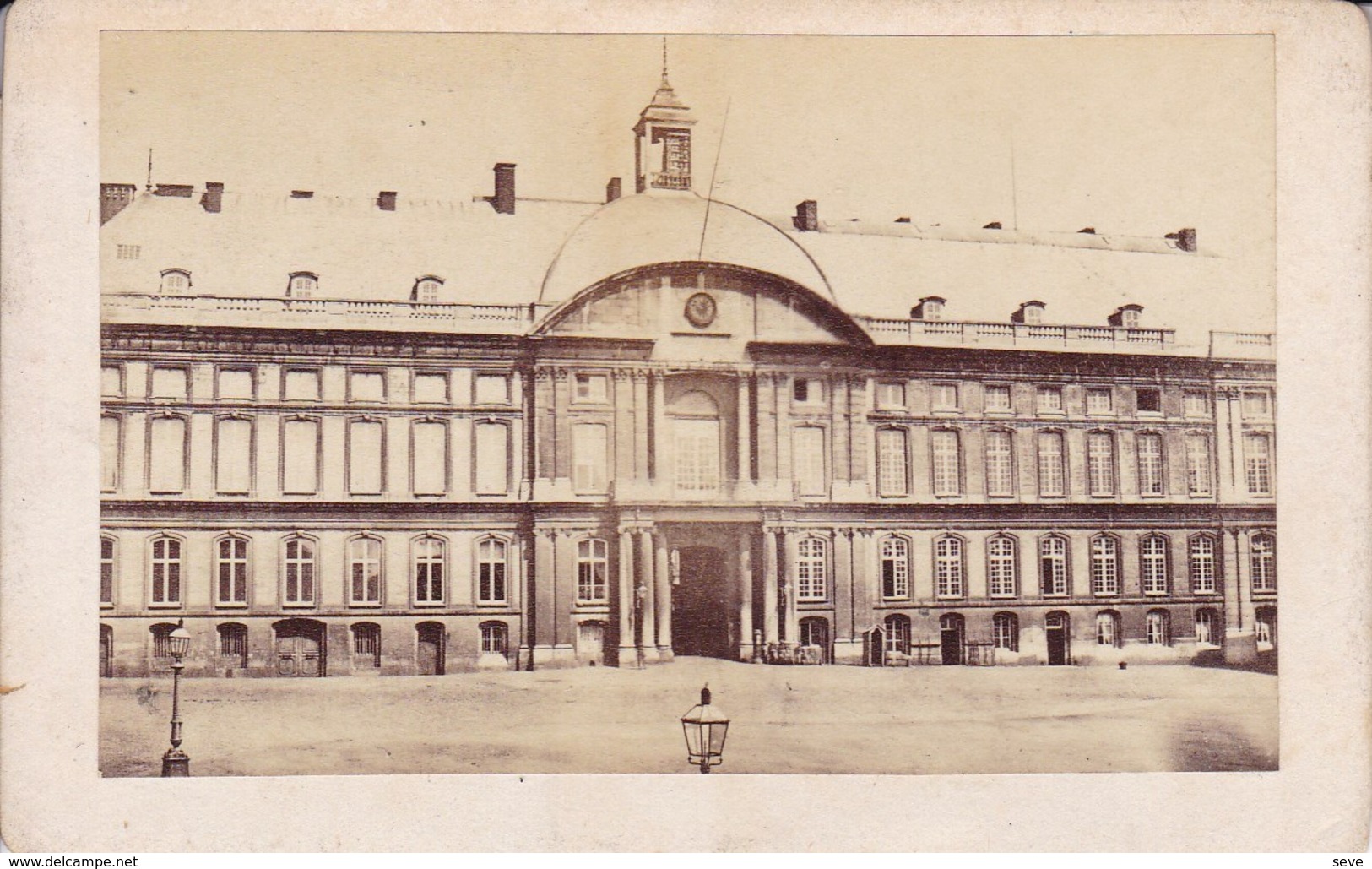 LIEGE. Palais De Justice. Photo CDV Années 1860. Sans Nom De Photographe - Anciennes (Av. 1900)