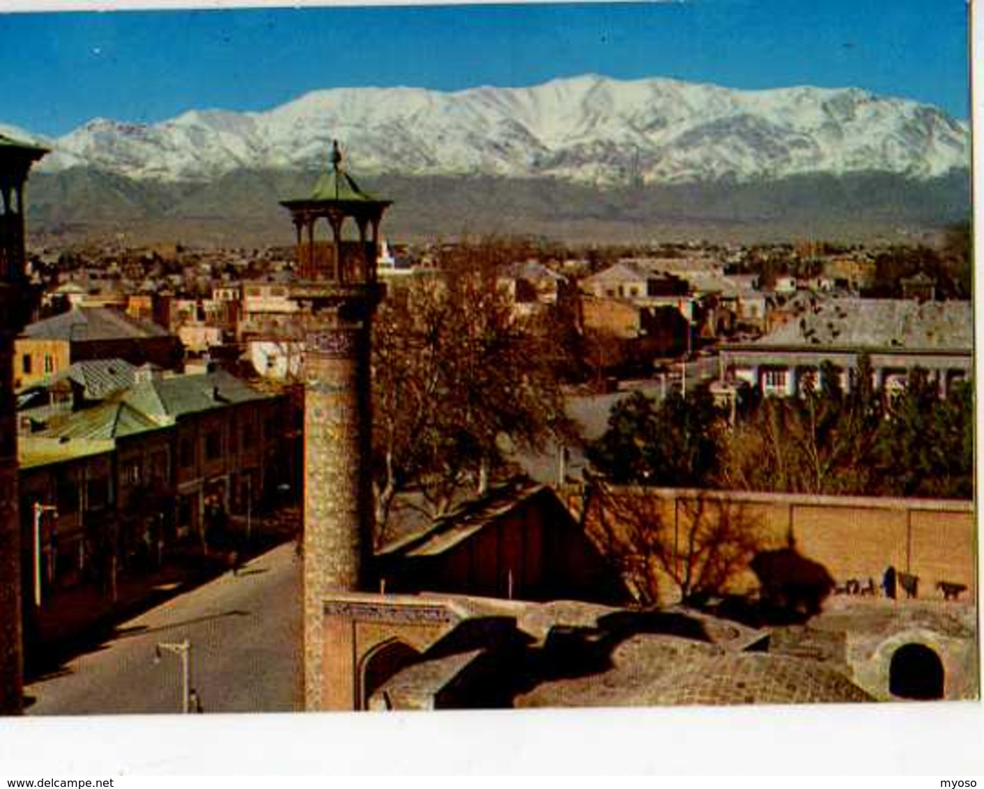 TEHRAN Minarets Os Sepahsalar Mosque Against The Tochal Mountains - Emirats Arabes Unis