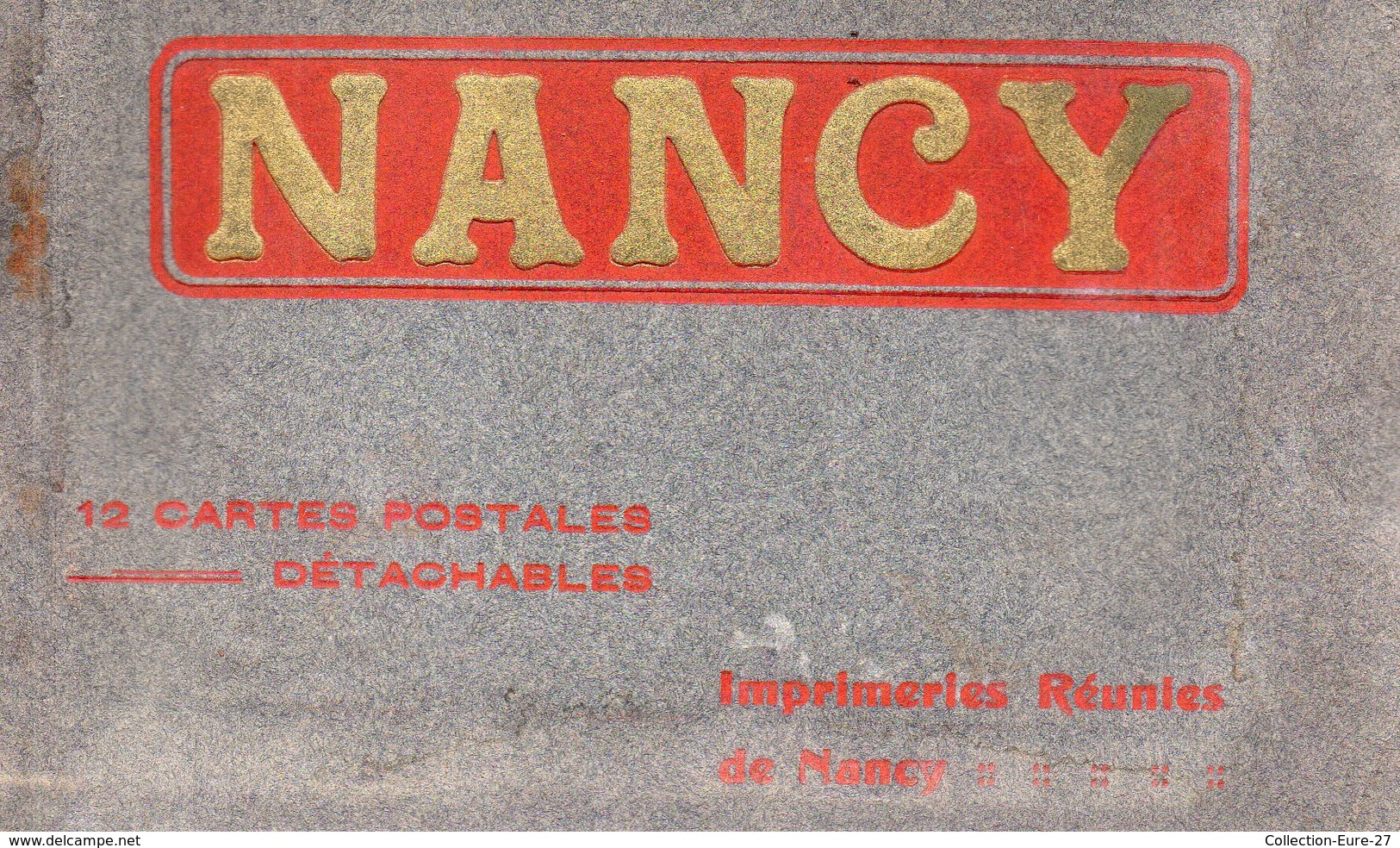 54-CARNET DE 10 CPA DE NANCY - Nancy