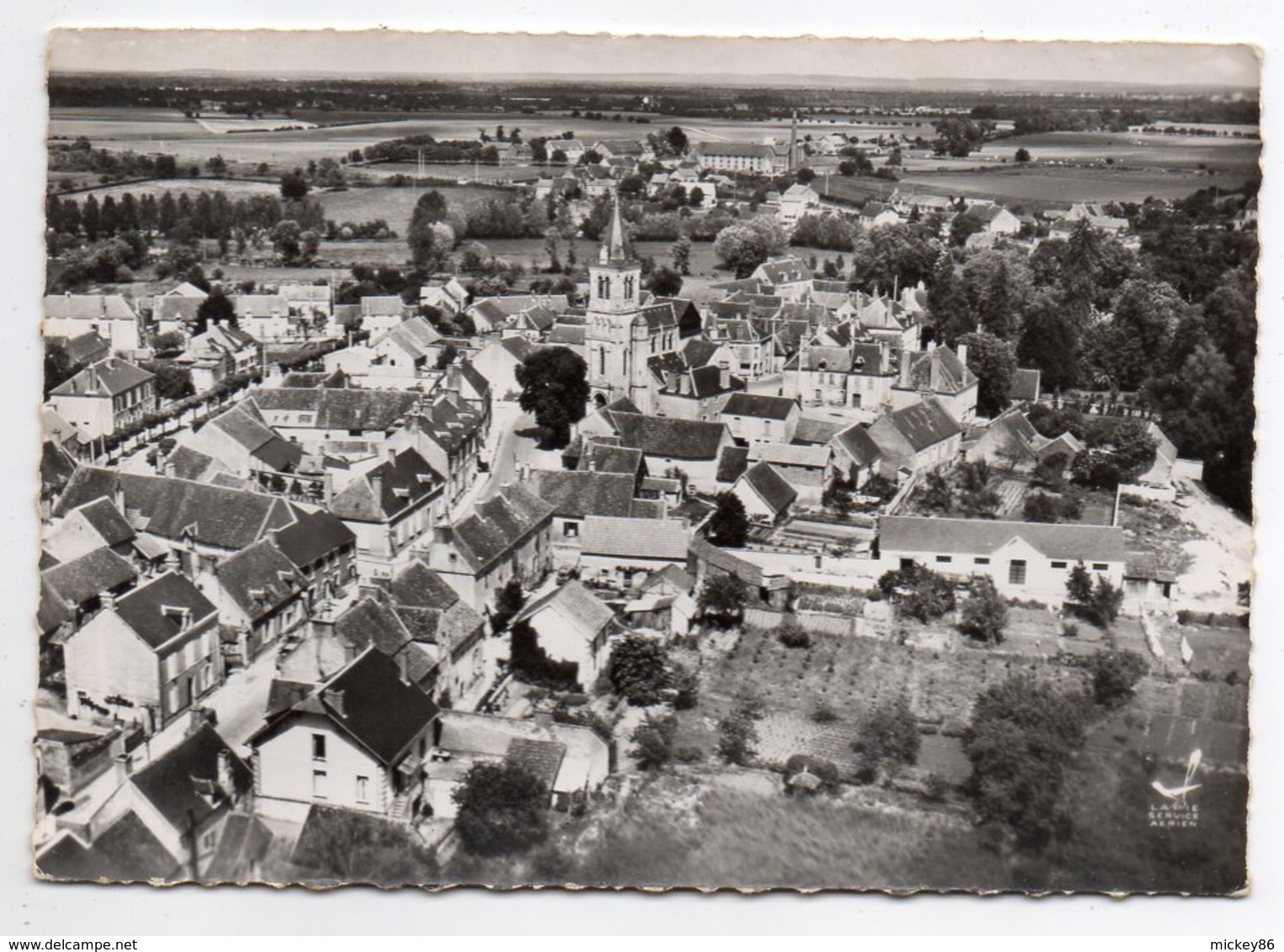 SANCERGUES---En Avion Au-dessus De ....Vue Générale Aérienne -- - Sancergues