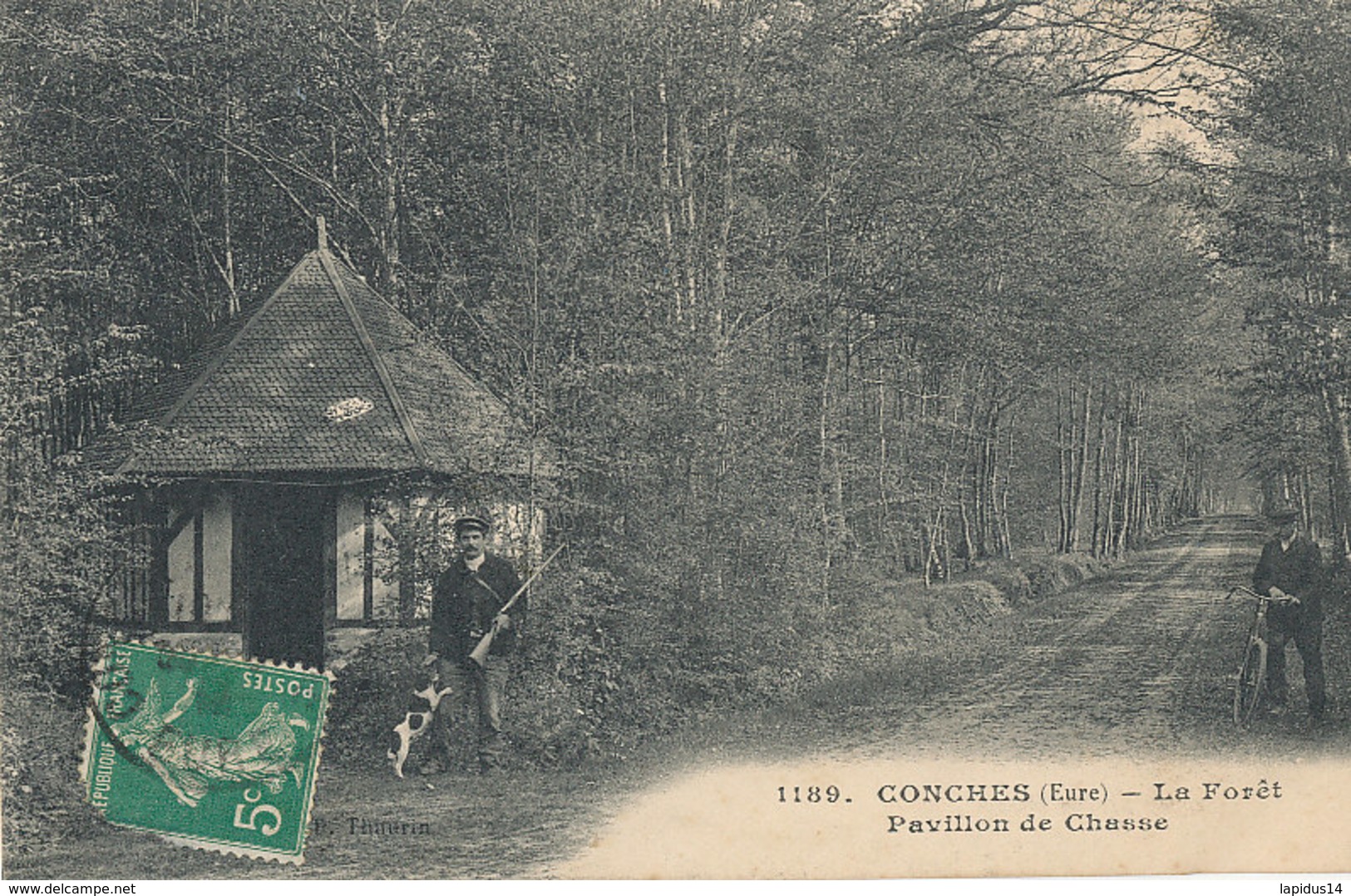 AM 948 / C P A   -  CONCHES     (27)   LA FORET PAVILLON DE CHASSE - Conches-en-Ouche