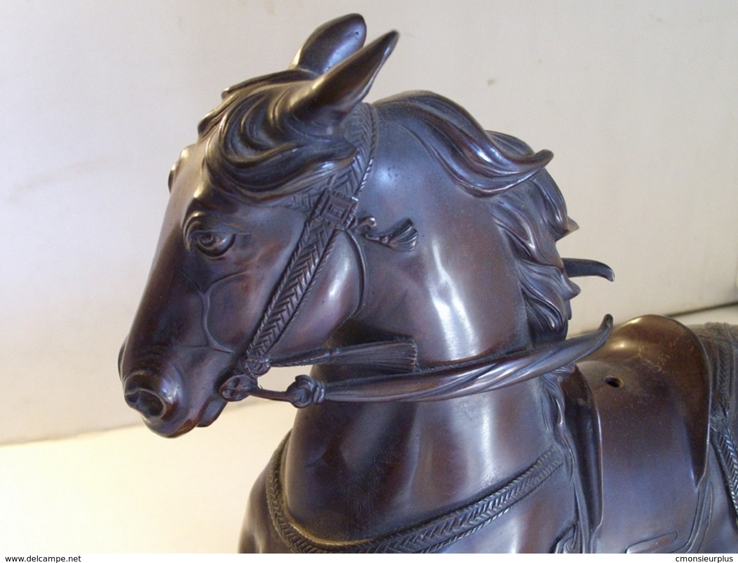 Samouraï à Cheval - Bronzes