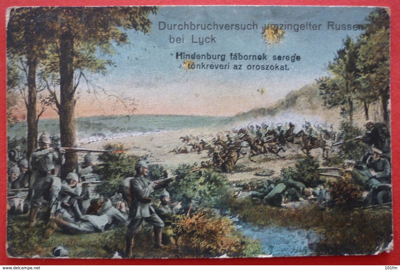 DURCHBRUCHVERSUCH UMZINGELTER RUSSEN BEI LYCK - Guerre 1914-18
