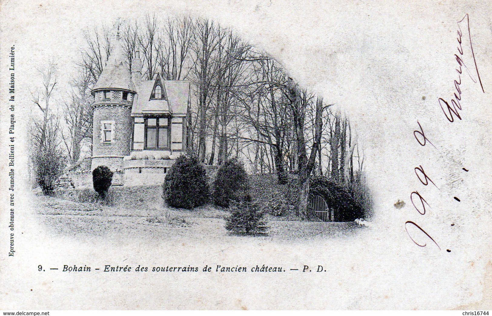 BOHAIN  Entrée Des Souterrains De L'ancien Château - Autres & Non Classés