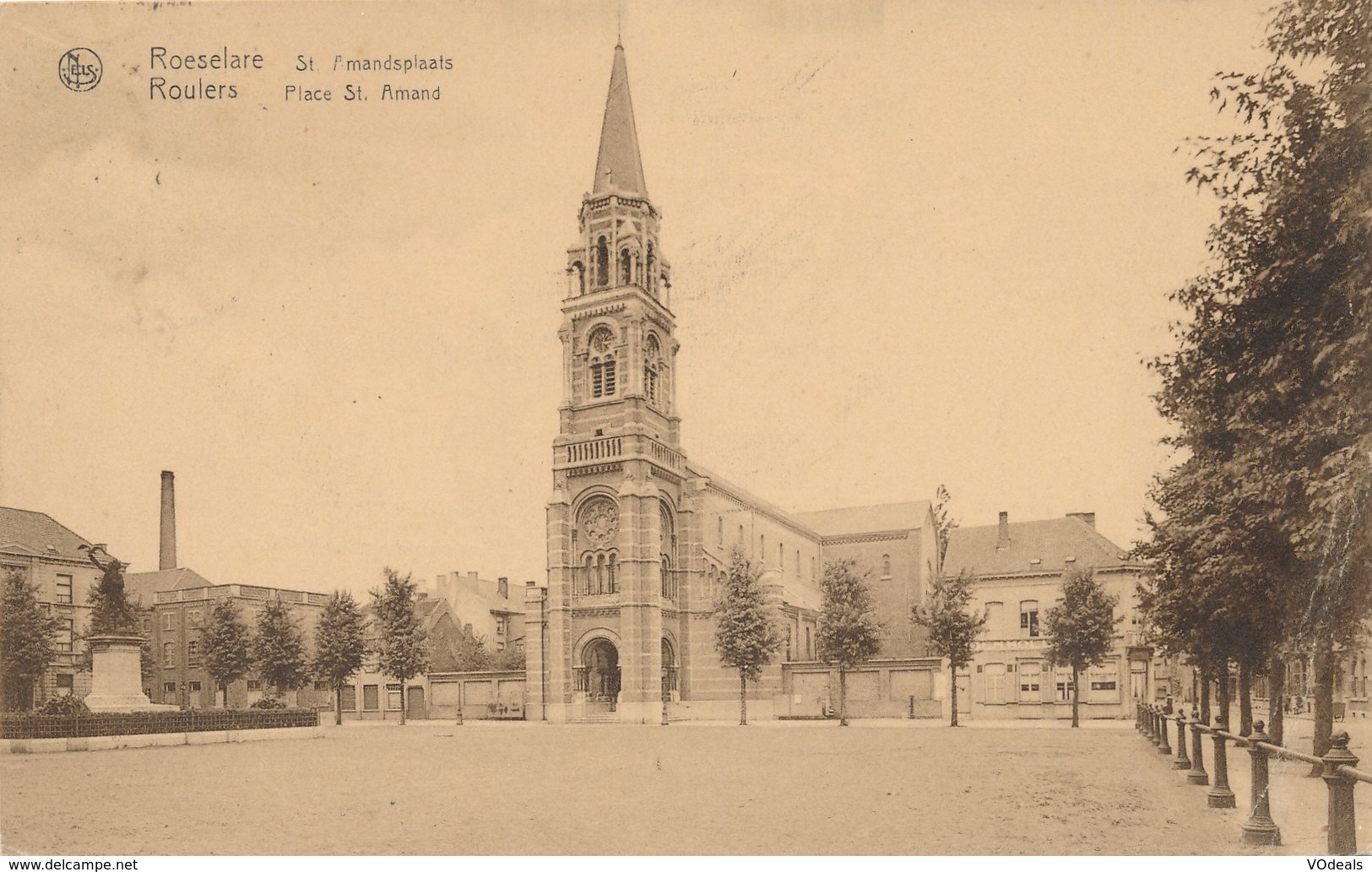 CPA - Belgique - Roeselare - Roulers - Place St Amand - Röselare