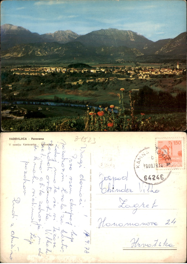 RADOVLJICA,SLOVENIA POSTCARD - Slovenia