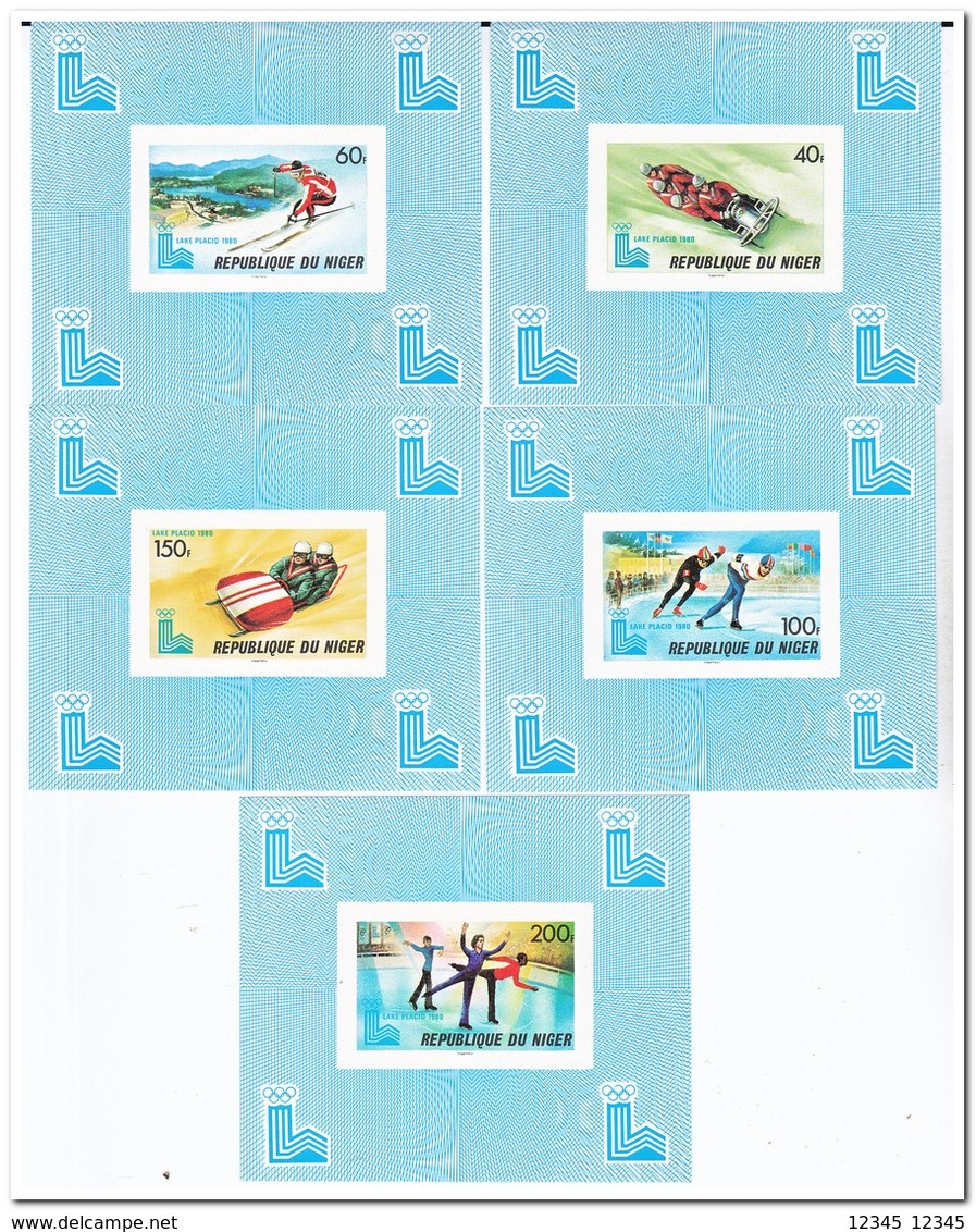 Niger 1980, Postfris MNH, Olympic Winter Games - Niger (1960-...)