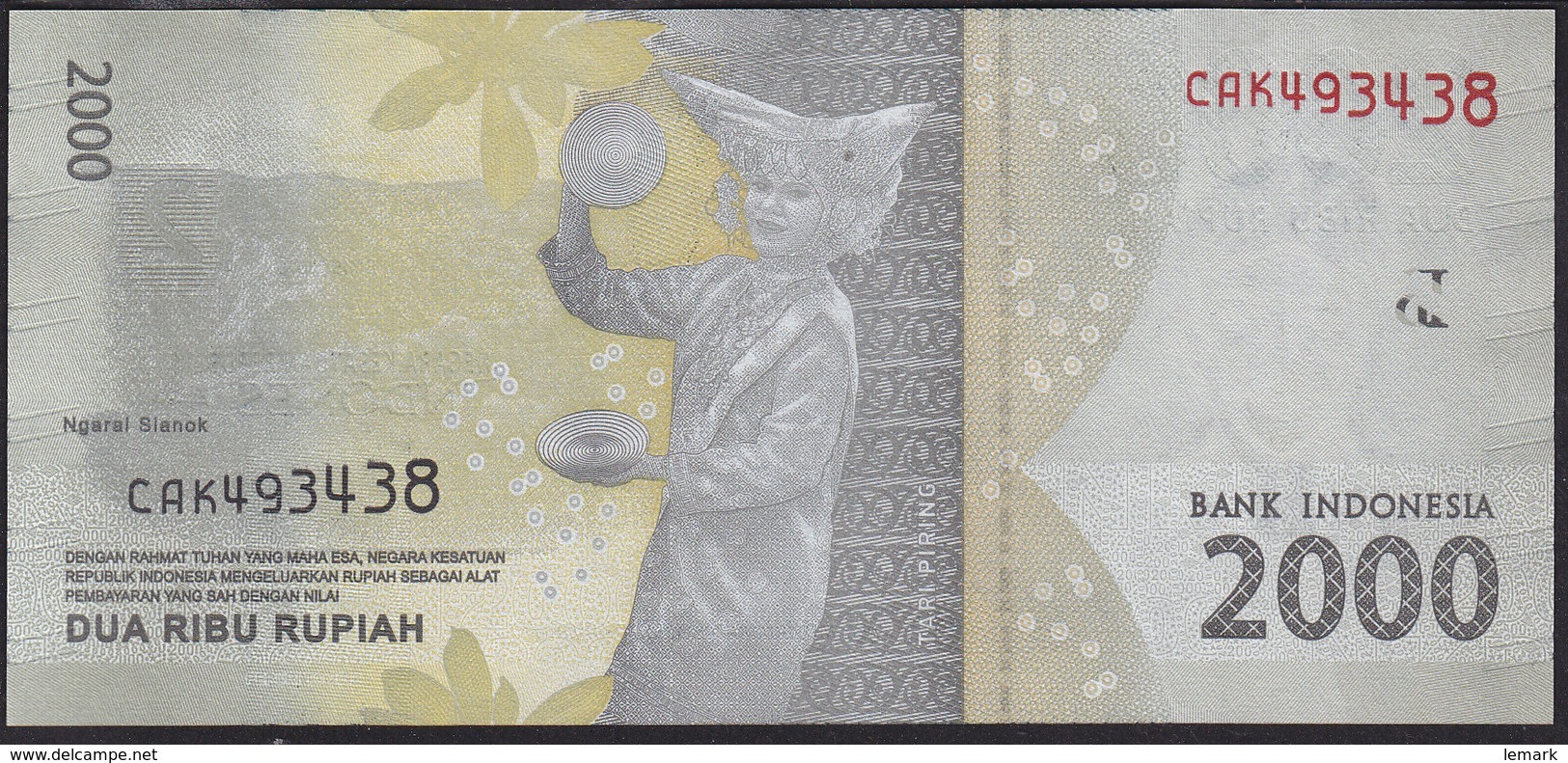 Indonesia 2000 Rupiah 2016 UNC - Indonésie