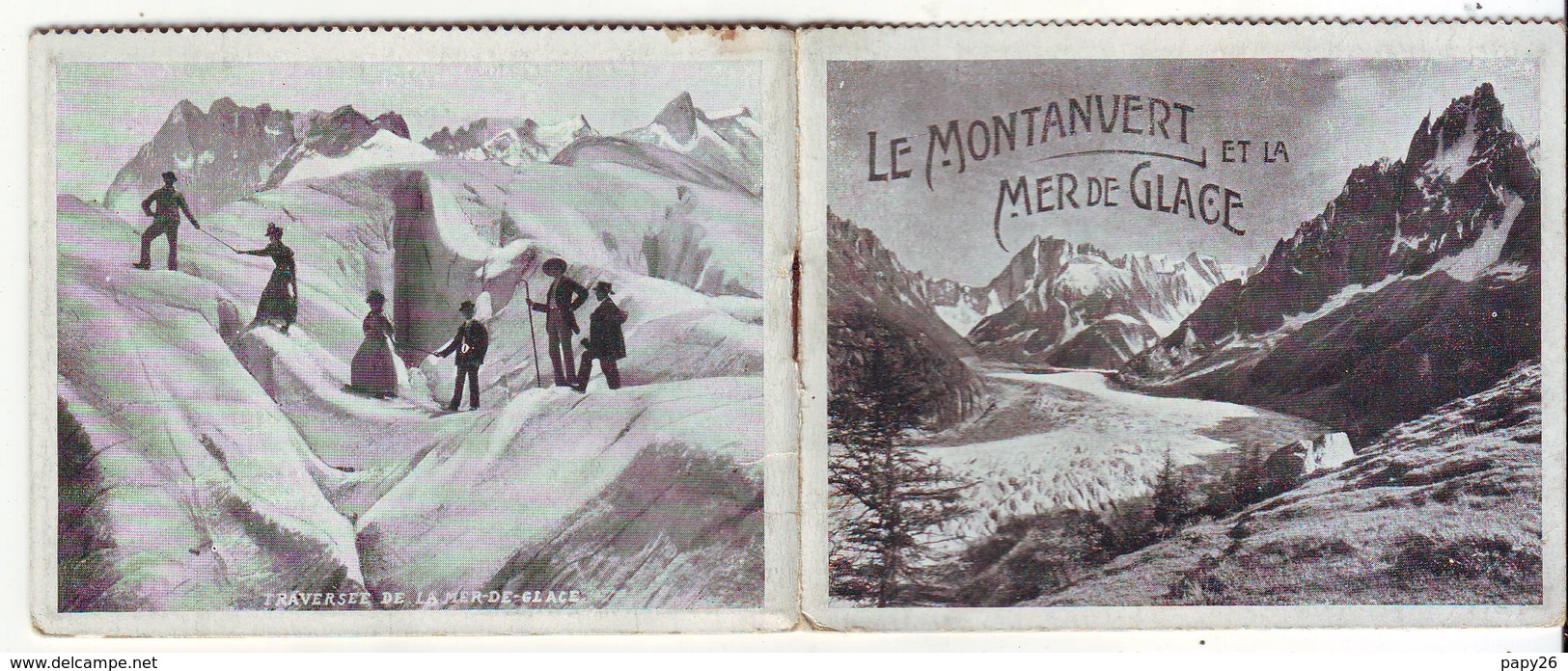 Petit Livret Le Montanvert Et La Mer De Glace - Dépliants Touristiques