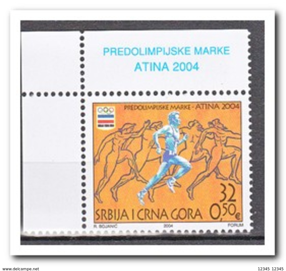 Servië 2004, Postfris MNH, Olympic Summer Games - Servië