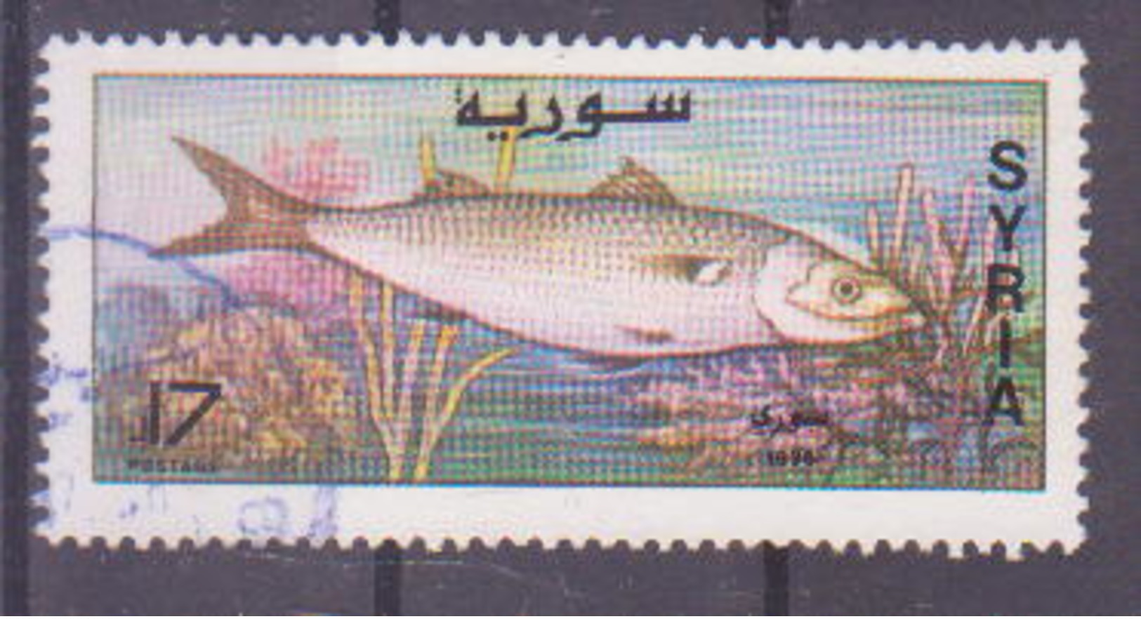 69-897 / SYRIA - 1996   FISH   Used O - Siria