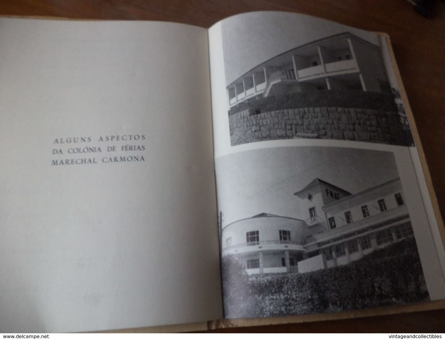 INAUGURAÇÃO DAS NOVAS INSTALAÇÕES COLÓNIA DE FÉRIAS MARECHAL CARMONA - FOZ DO ARELHO - 1961