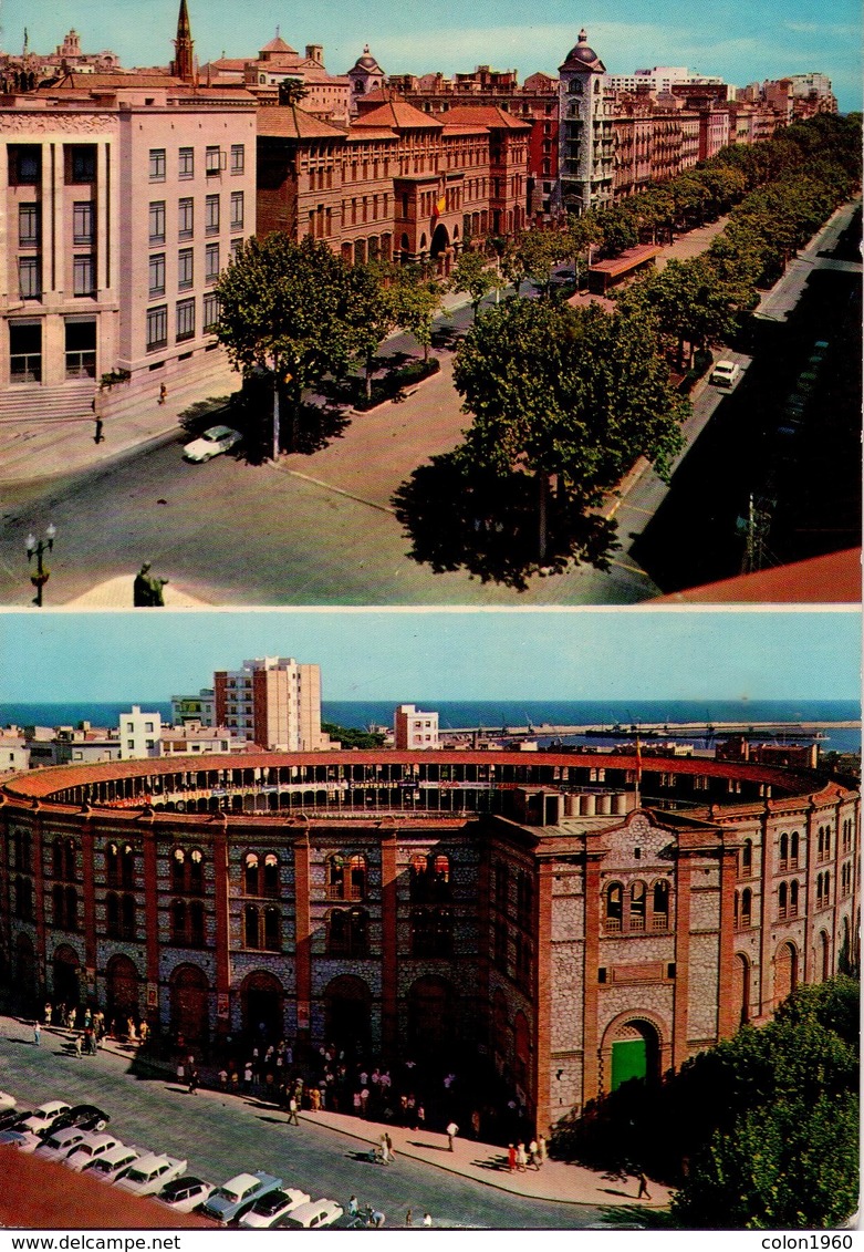 POSTAL Nº2077, PLAZA DE TOROS DE TARRAGONA - ESPAÑA. (426) - Corridas