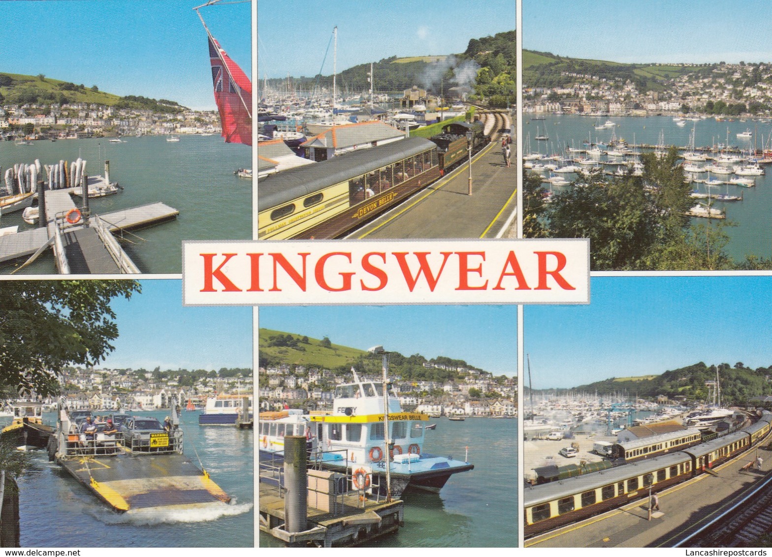 Postcard Kingswear South Devon My Ref  B23541 - Other & Unclassified