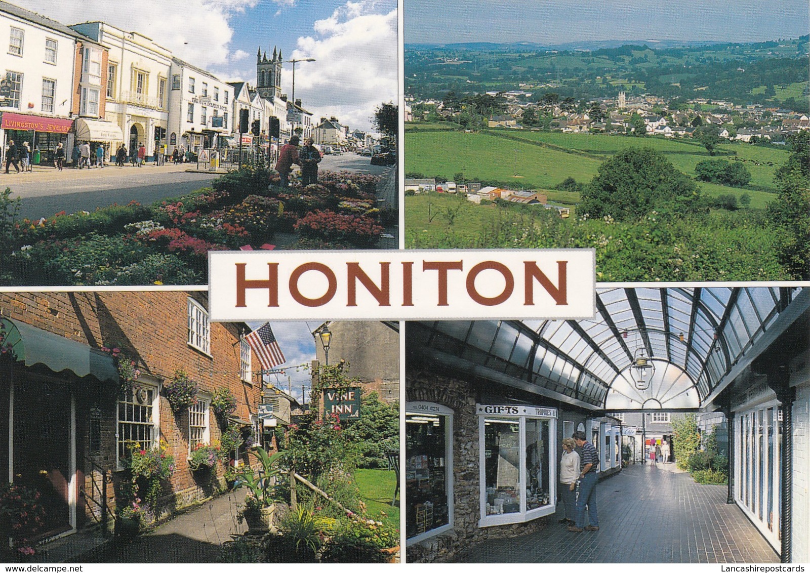 Postcard Honiton Devon My Ref  B23542 - Other & Unclassified