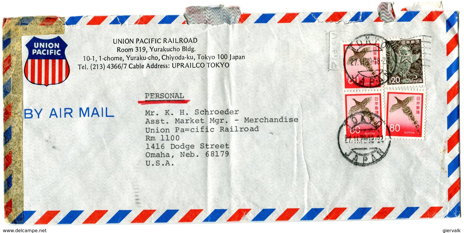 Letter To USA 1974.BARGAIN.!! - Omslagen