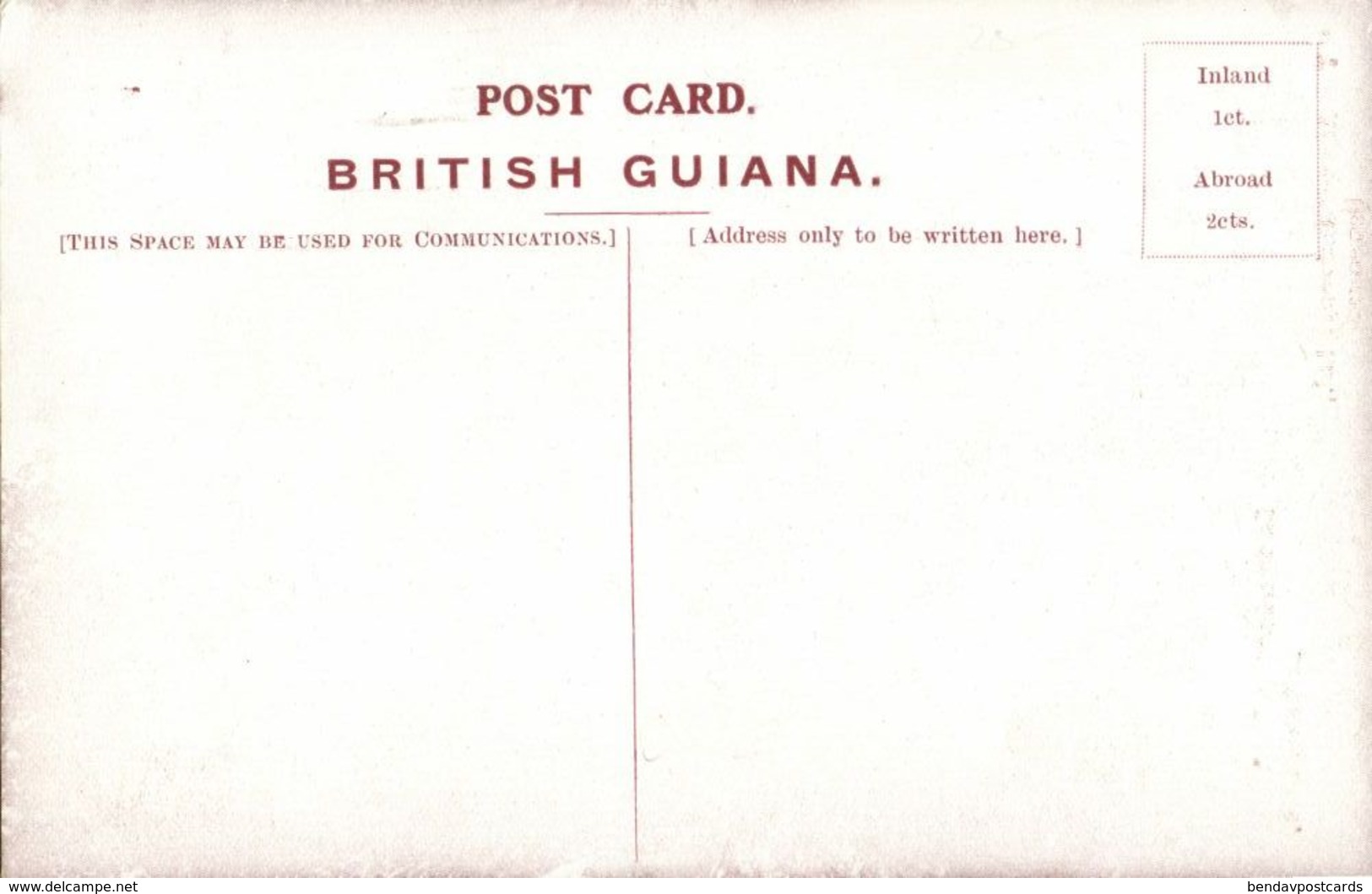 British Guiana, Barima-Barama Road (1910s) Postcard - Andere & Zonder Classificatie