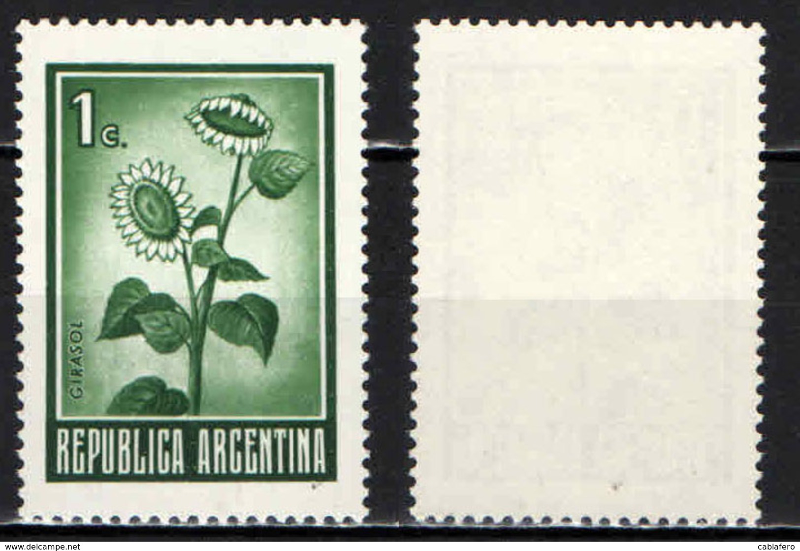 ARGENTINA - 1960 - GIRASOLE - MNH - Nuovi