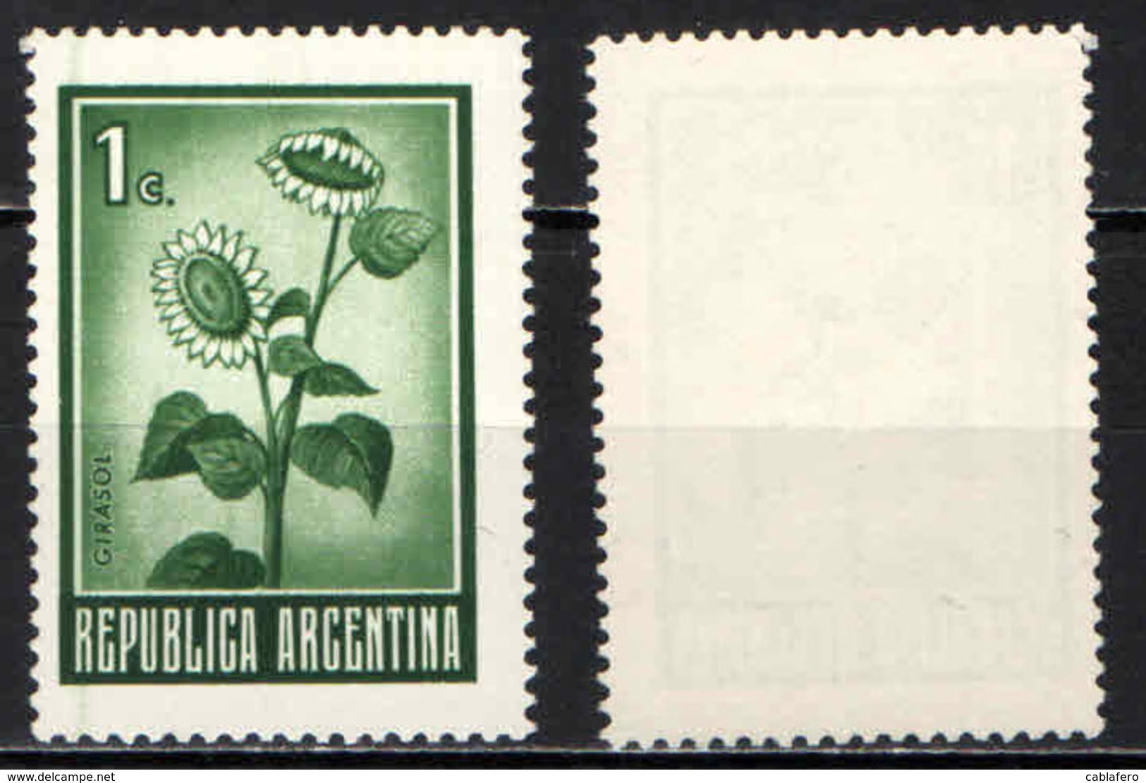 ARGENTINA - 1960 - GIRASOLE - MNH - Nuovi