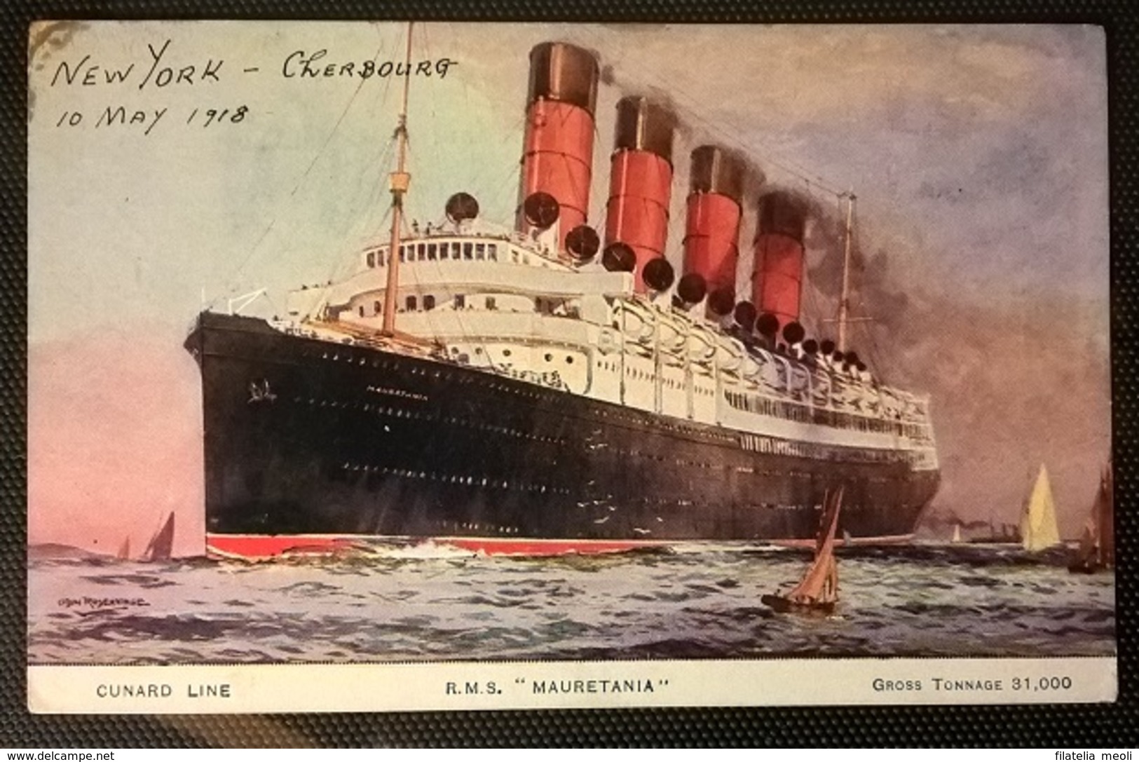 TRANSATLANTICI - RMS MAURETANIA - Altri & Non Classificati