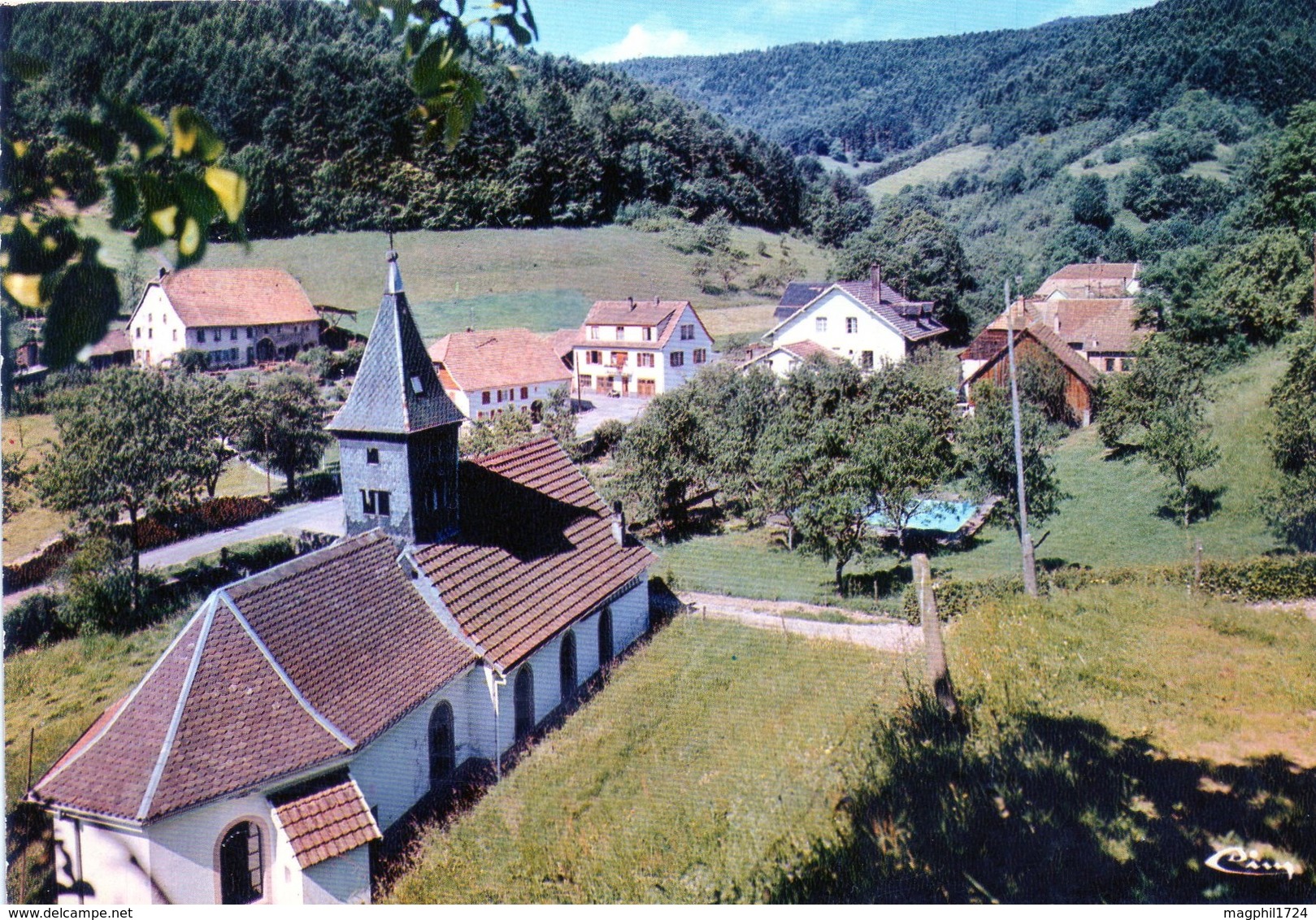 Cpsm (68)--ste-croix-aux-mines Le Petit Rombach - Sainte-Croix-aux-Mines