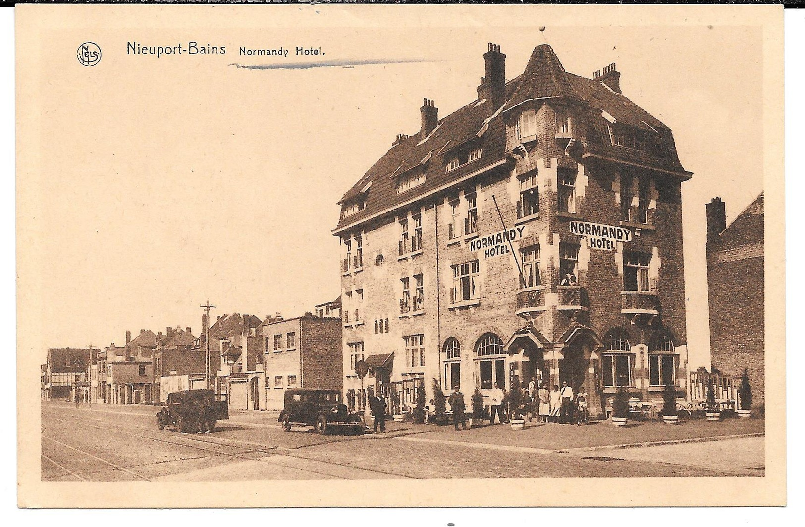 Cpa Nieuport - Bains  /  Normandy Hôtel . - Nieuwpoort