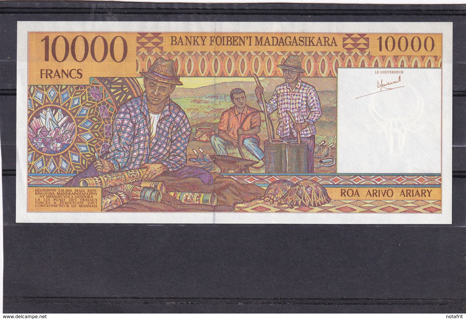 Madagas(k)car  10000  Fr  UNC - Autres - Afrique