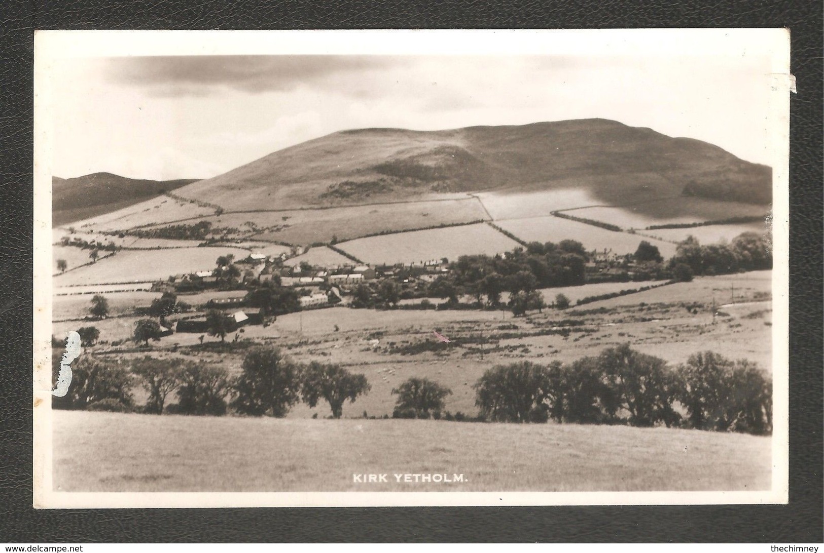 RP KIRK YETHOLM HILLS ROXBURGHSHIRE SCOTLAND USED WITH SCOTTISH - Roxburghshire