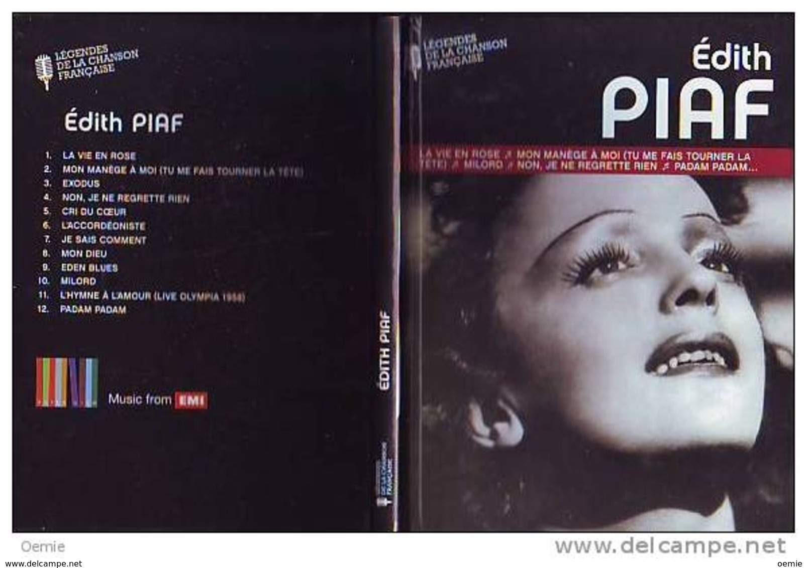 EDITH  PIAF ° COLLECTION DE 4 CD  ALBUM  NEUF  + 1 CD LIVRET - Collections Complètes