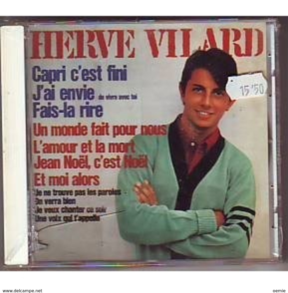 HERVE  VILARD   ° COLLECTION DE 5 CD   3 ALBUMS ET 2 SINGLES - Collections Complètes