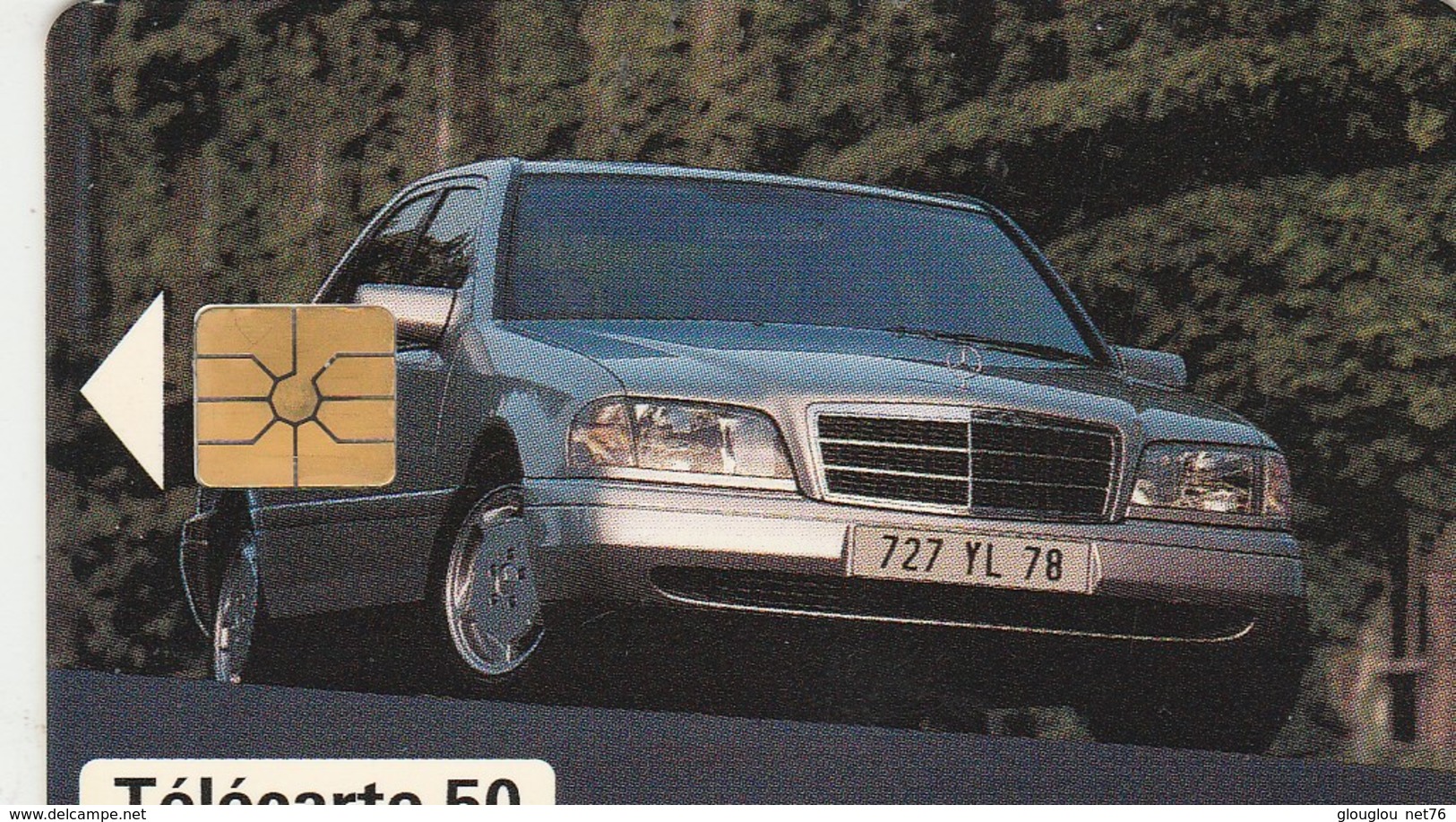 TELECARTE 50..  MERCEDES BENZ   CLASSE C .. PETIT TIRAGE - 50 Unità  