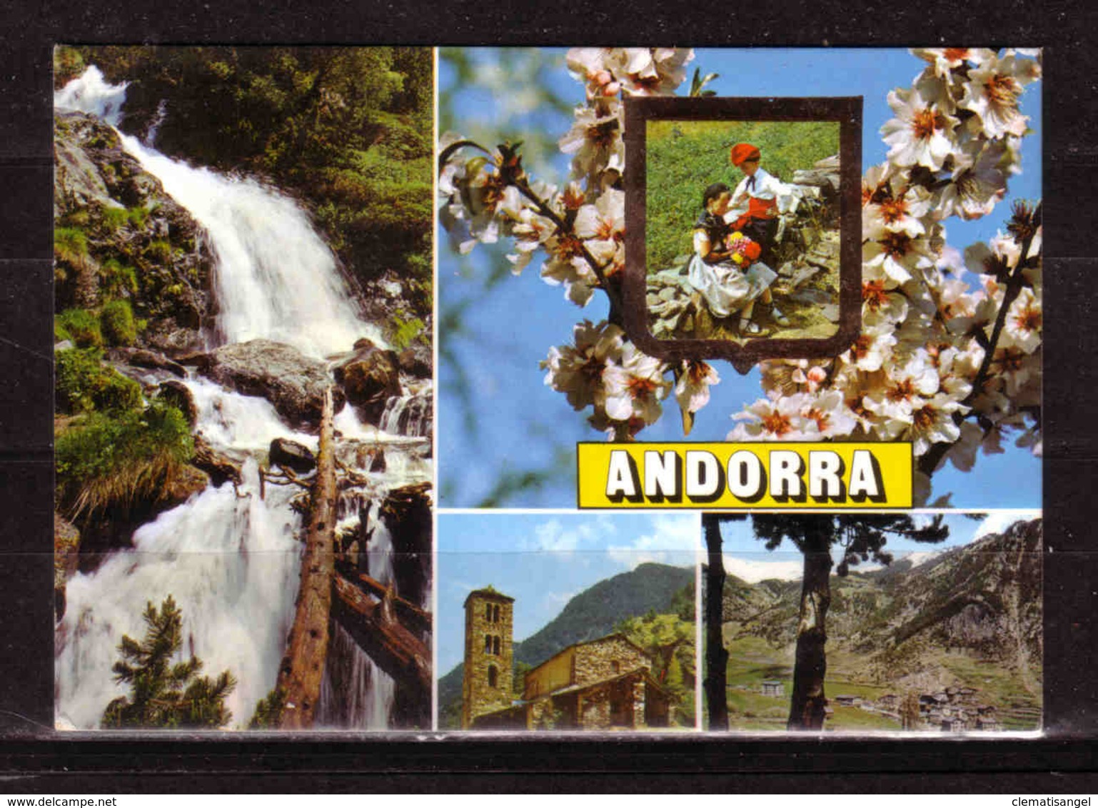 120e * ANDORRA * IN 4 ANSICHTEN *!! - Andorra