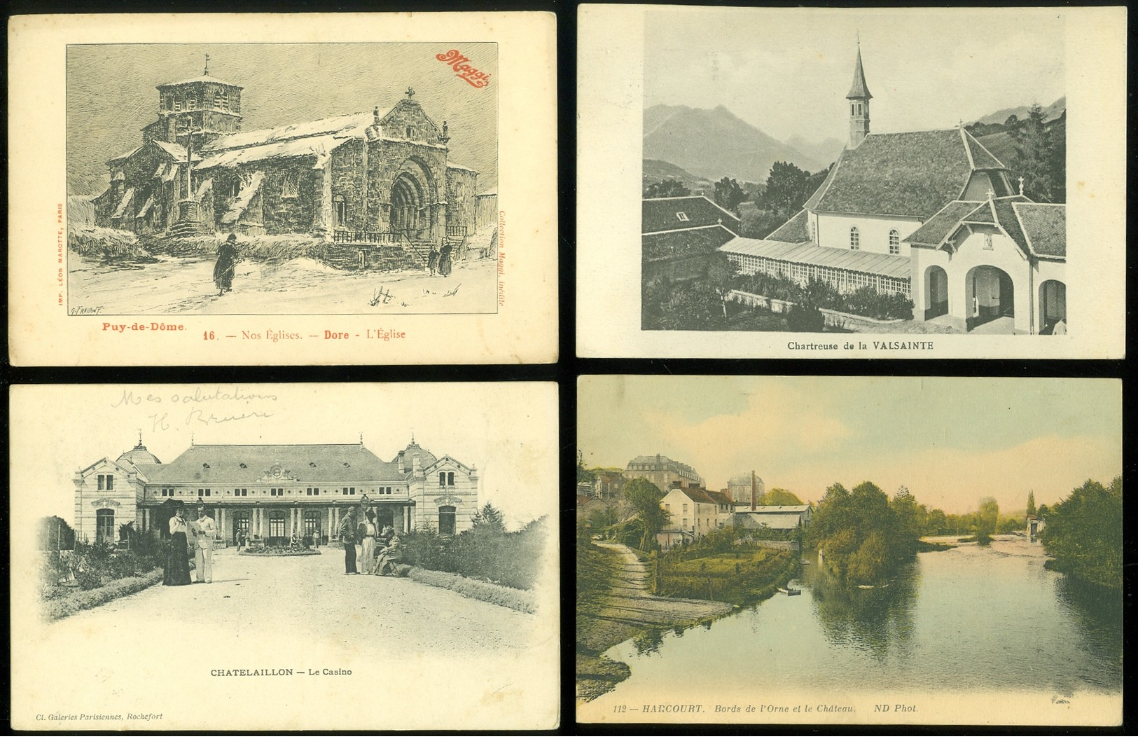 Lot De 60 Cartes Postales De France    Lot Van 60 Postkaarten Van Frankrijk  - 60 Scans - 5 - 99 Cartes