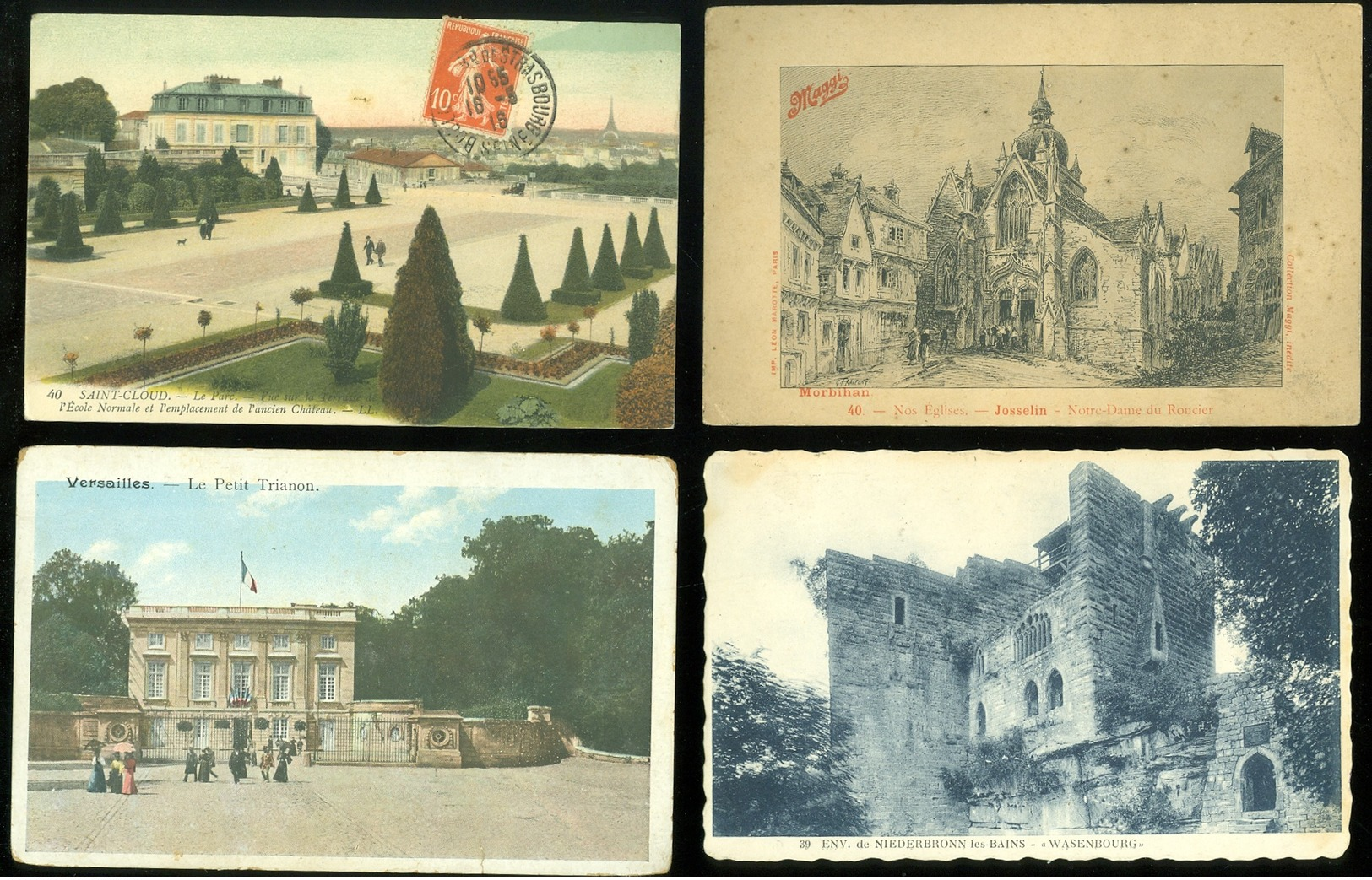 Lot de 60 cartes postales de France    Lot van 60 postkaarten van Frankrijk  - 60 scans