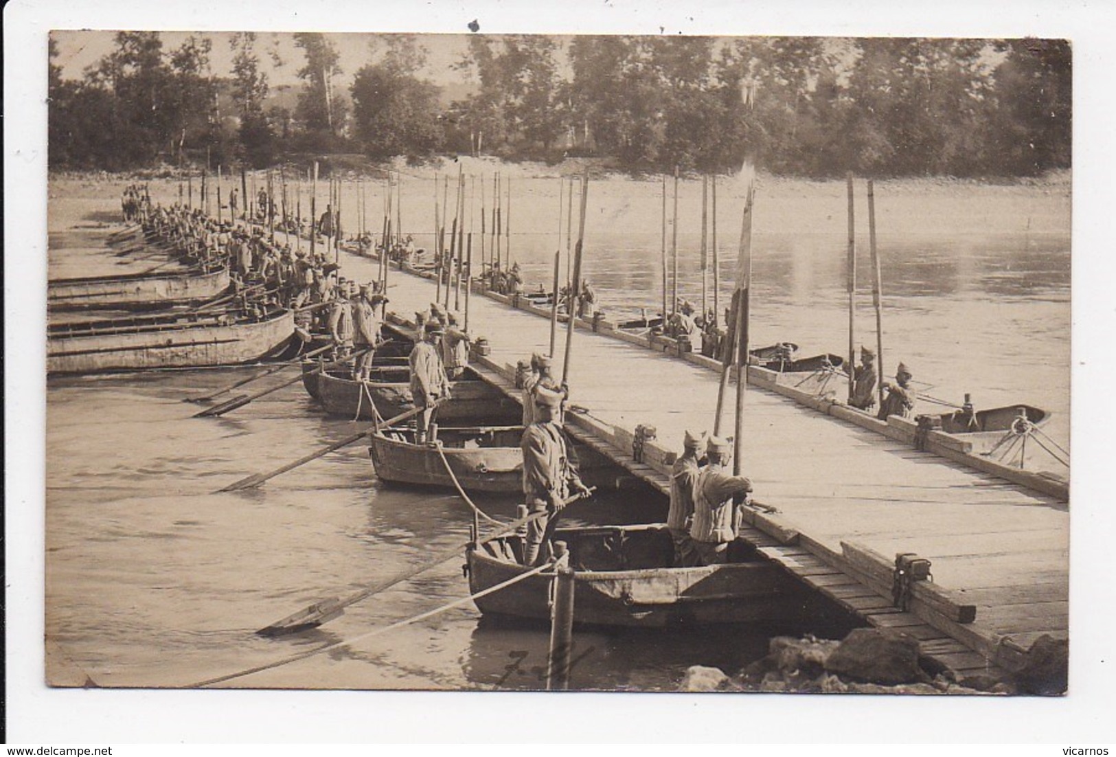 CARTE PHOTO MILITARIA (Pont Provisoire Achevé Et Passage Des Autorités) Juillet 1921 Lot De 3 Cartes - Other & Unclassified