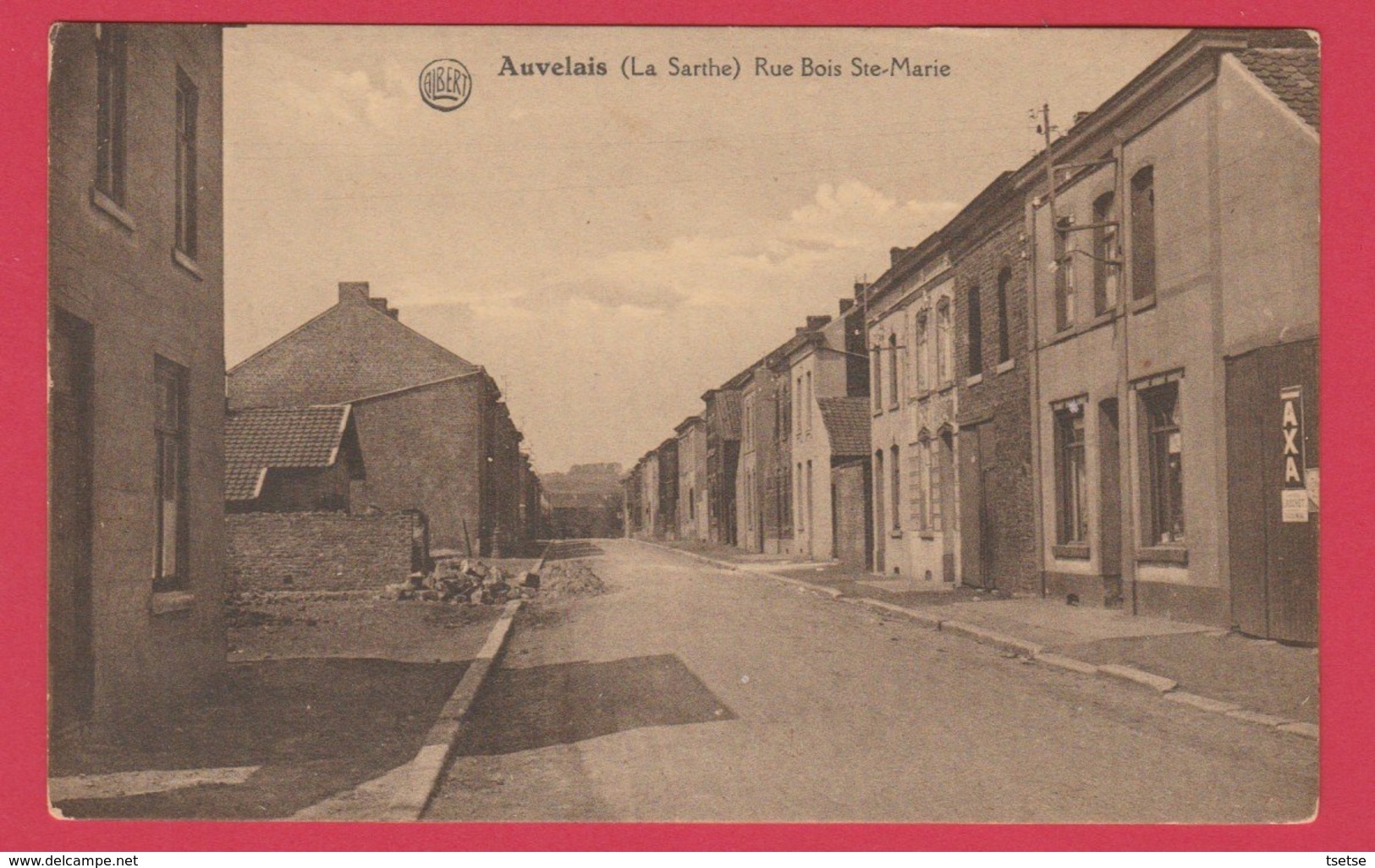 Auvelais ( La Sarthe ) - Rue Bois Ste-Marie ( Voir Verso ) - Sambreville