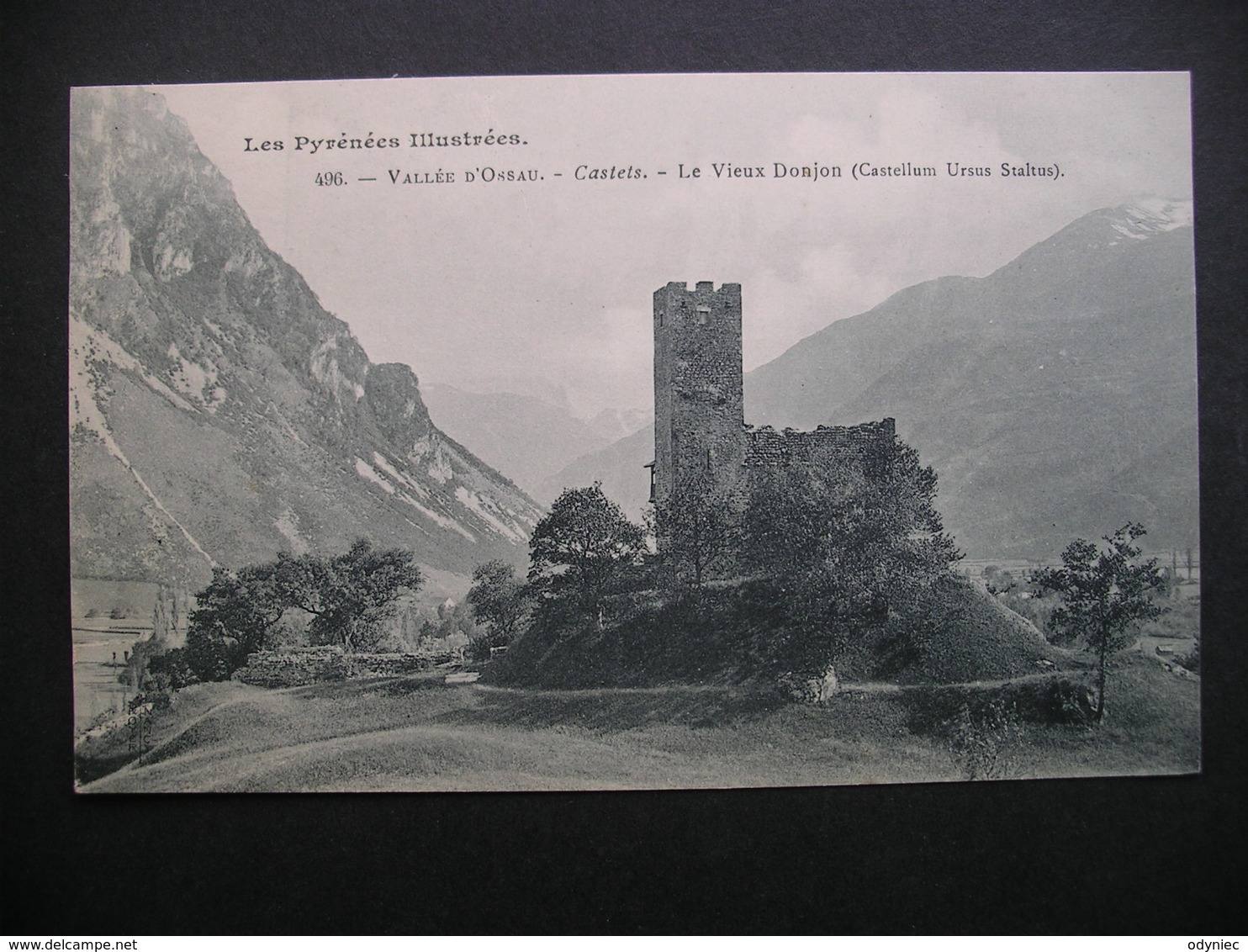 Les Pyrenees Illustrees.Vallee D'Ossau.-Castets.-Le Vieux Donjon - Castets
