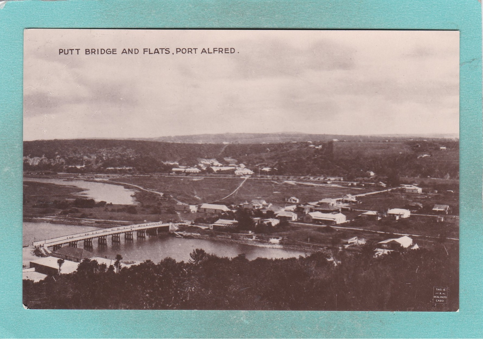 Small Old Post Card Of Putt Bridge And Flats,Port Alfred, Eastern Cape, South Africa,V67. - South Africa