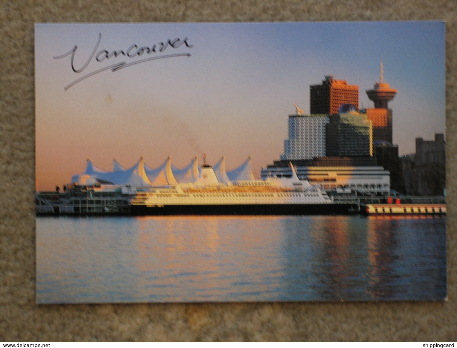 HOLLAND AMERICA VESSEL AT VANCOUVER - Steamers