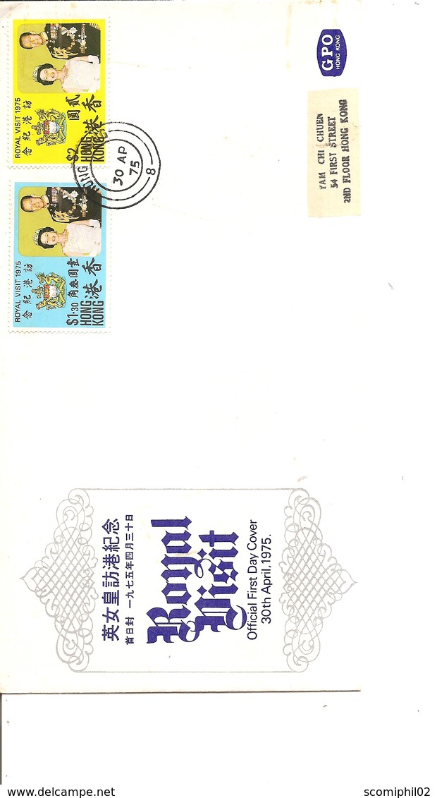 Hong-Kong  ( FDC De 1975 à Voir) - FDC