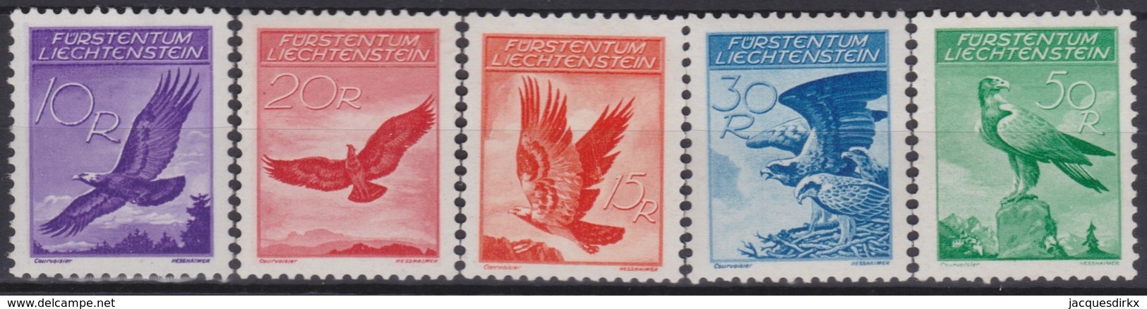 Liechtenstein     .   Yvert    .   PA  9/13     .    *   .      Neuf Avec Charniere  .  /   .  Mint-hinged - Luchtpostzegels