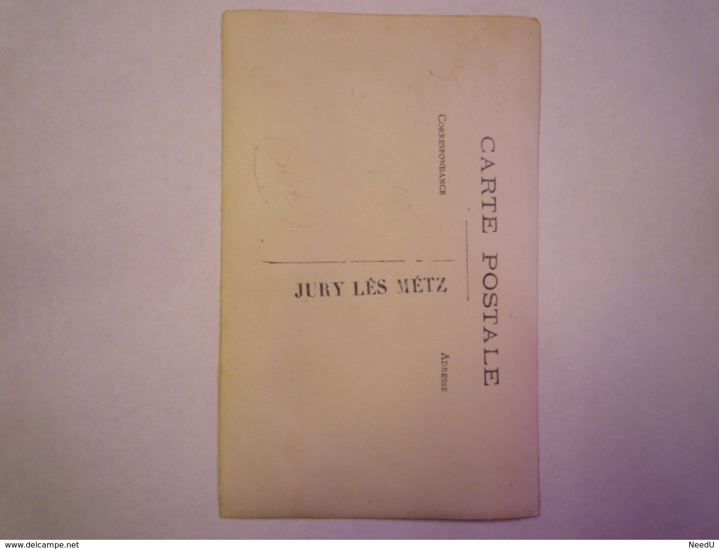GP 2019 - 817  JURY-LES-METZ  :  Carte Photo HÔPITAL  1914-1918   XXX - Other & Unclassified