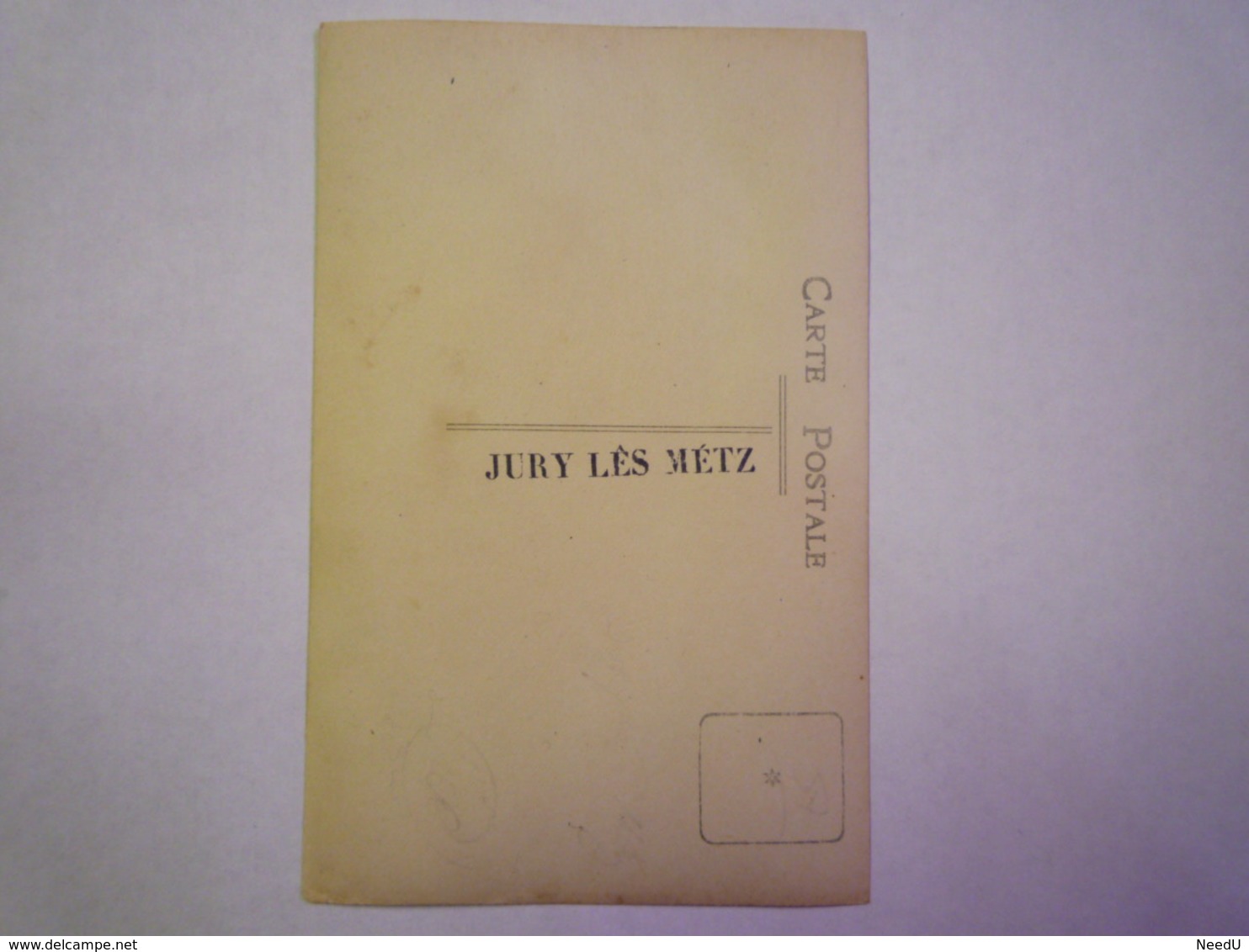 GP 2019 - 819  JURY-LES-METZ  :  Carte Photo HÔPITAL  1914-1918   XXX - Otros & Sin Clasificación