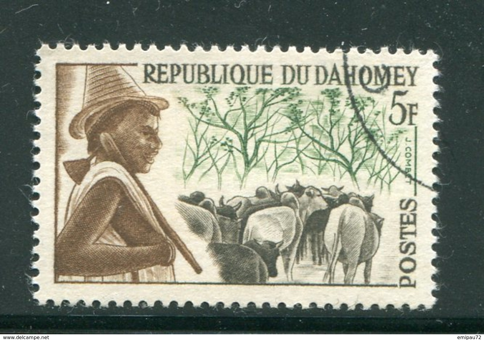DAHOMEY- Y&T N°181- Oblitéré - Bénin – Dahomey (1960-...)