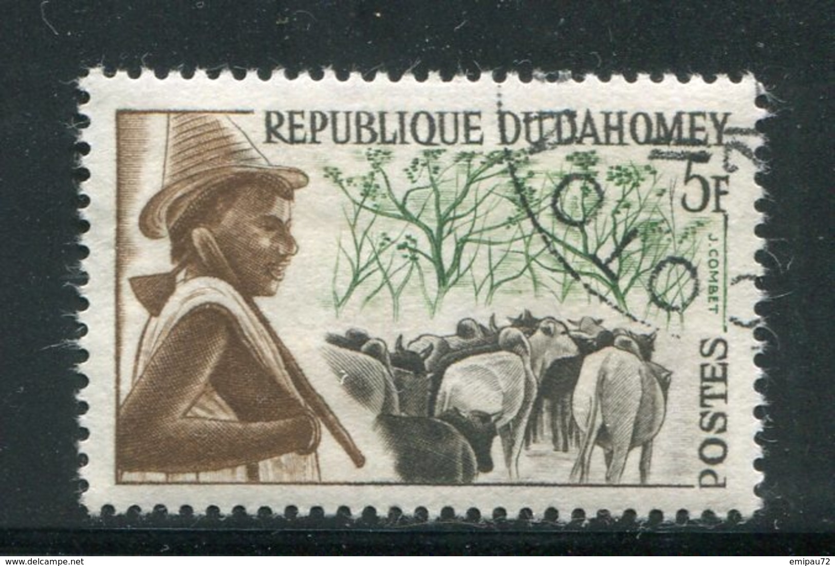 DAHOMEY- Y&T N°181- Oblitéré - Bénin – Dahomey (1960-...)